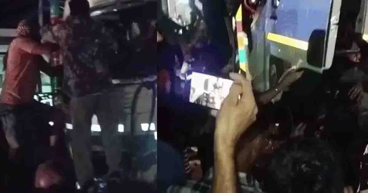 Accident in Hoshiarpur on Mukerian Road