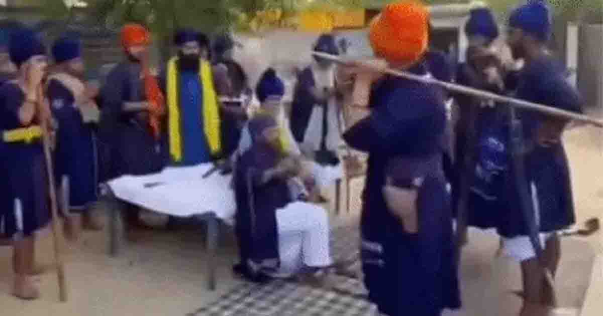 Nihang Jasdeep Singh Punishment