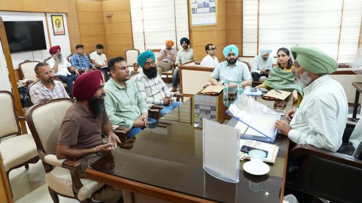वित्त मंत्री हरपाल सिंह चीमा द्वारा कर्मचारी यूनियनों के मुद्दों के समाधान के लिए महत्वपूर्ण बैठकें