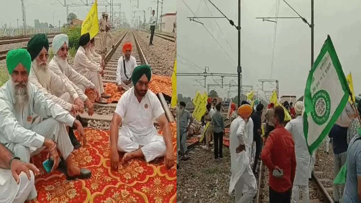 कौमी इंसाफ मोर्चा ने रोकी ट्रेनें