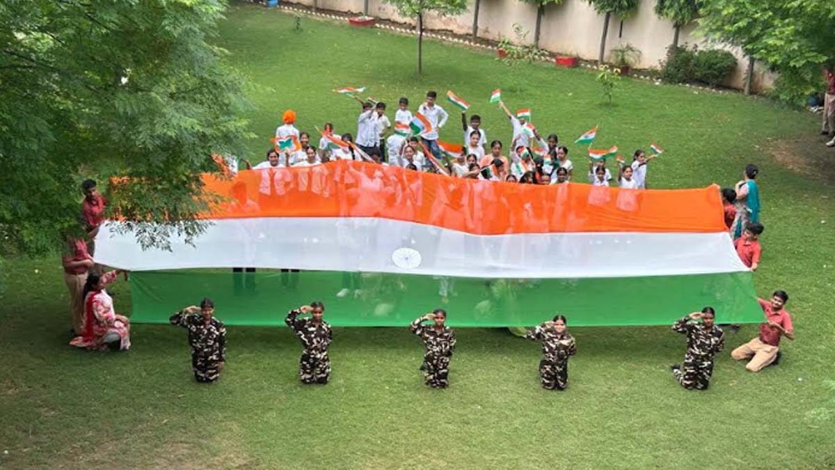 St. Soldier Group of Institutions Celebrated National Flag Day of India