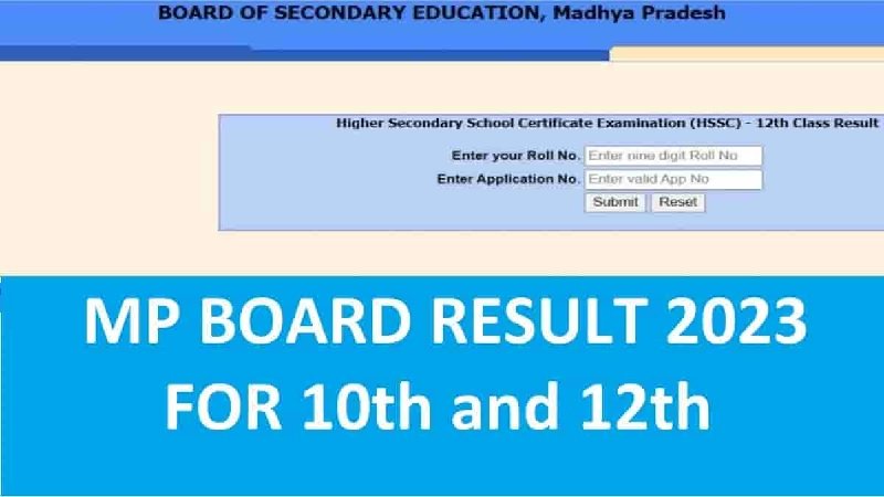 mp board result