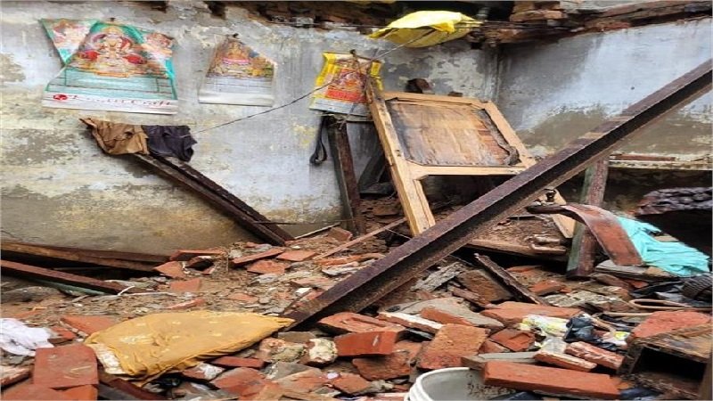 पटियाला में मकान की छत गिरने से 2 लोगों की मौत