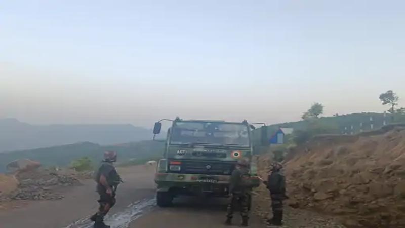 Terrorists Attack Their Vehicles In Jammu And Kashmir's Poonch District