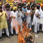 AAP leaders staged a big protest in Jalandhar against the arrest of Arvind Kejriwal