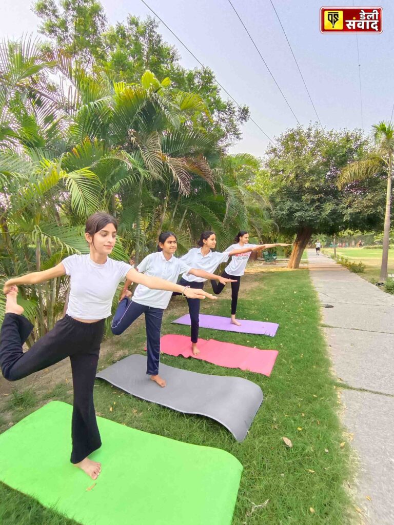 Innocent Hearts Group celebrates International Yoga Day with the theme 'Yoga for Self and Society'
