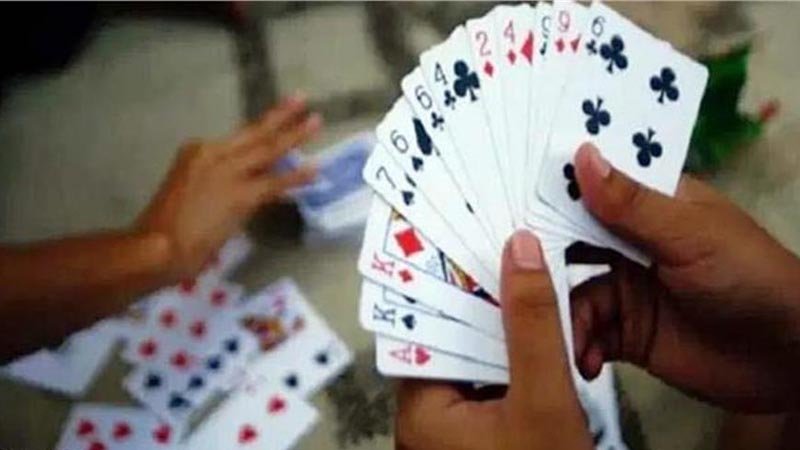 Police arrested gamblers in Bastiat area of Jalandhar