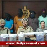 Police has arrested five dreaded gangsters of Lawrence Bishnoi gang