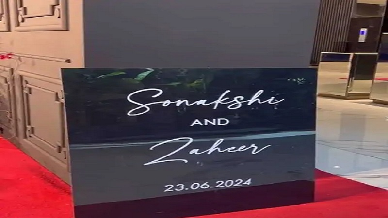 Sonakshi- Zaheer Wedding