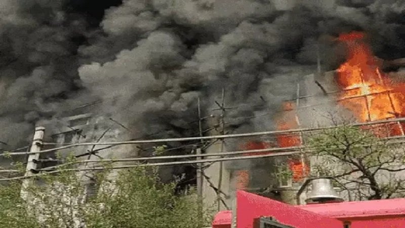 Ludhiana Gil Road Market Fire Accident