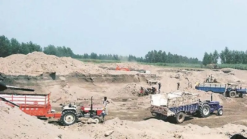 illegal mining in punjab 1