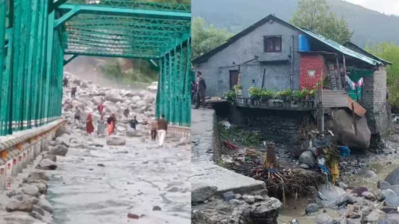 Cloud Burst in Manali