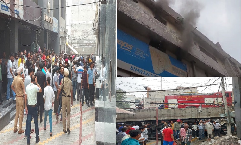 Ludhiana warehouse caught fire