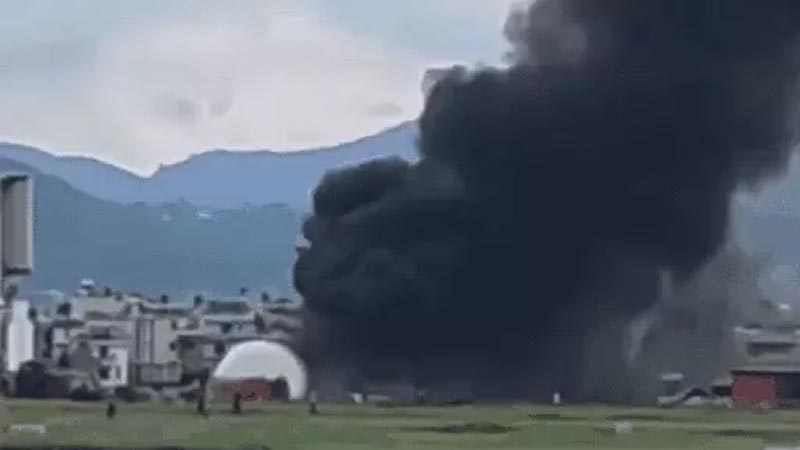 Nepal Plane Crash Video