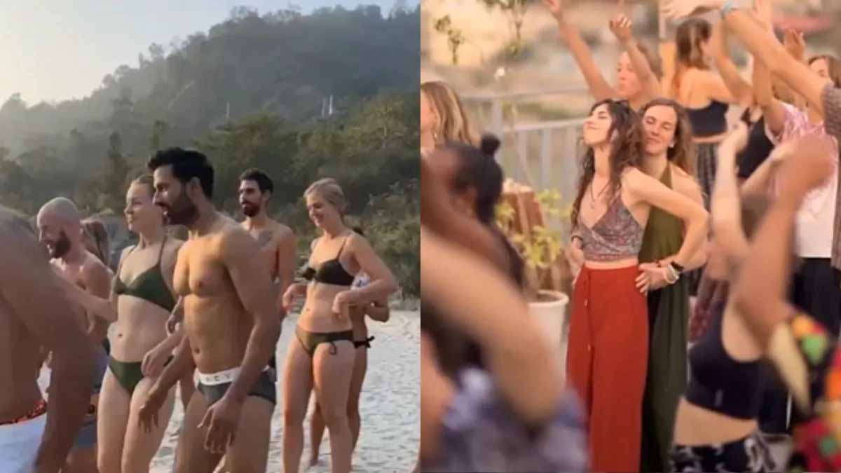 Uttarakhand News: गंगा नदी में बिकनी पहन नहाते दिखे विदेशी, यूजर्स बोले- धार्मिक जगह को Goa Beach बना दिया