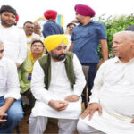 CM Bhagwant Mann Reach Vinesh phogat town & meet Mahavir Phogat