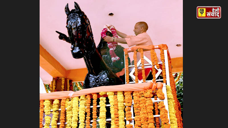 Chief Minister unveiled the statue of Rashtraveer Durgadas Rathore