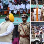 Punjab CM Bhagwant Mann hoisted the flag in Jalandhar.