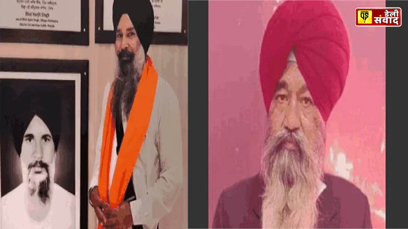 The deceased Darbara Singh and his murderer Sukhbir Singh.