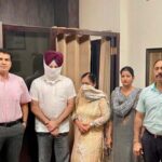 Vigilance Bureau arrests former PNRC registrar Charanjit Kaur Cheema and Dr. Arvinderveer Singh Gill for committing irregularities in nursing examinations