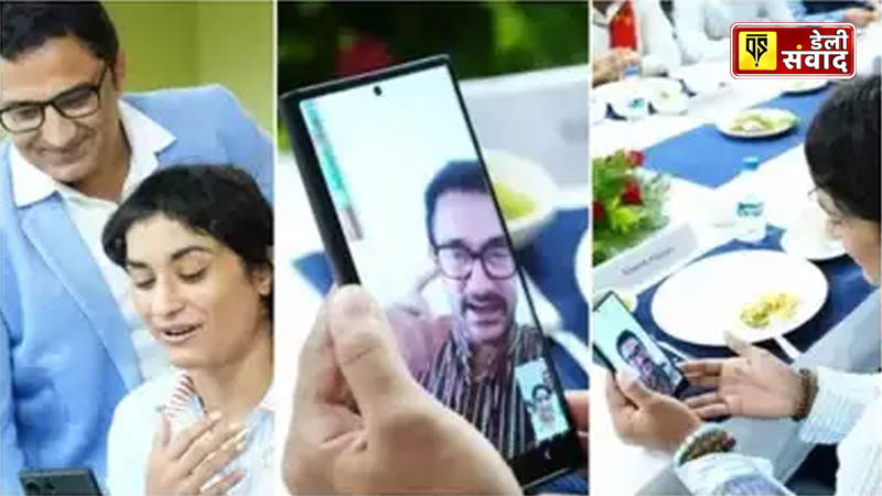 Aamir Khan Do Video Call Vinesh Phogat