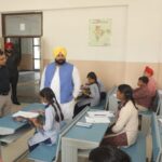 Harjot Singh Bains meets students of School of Eminence, Mohali