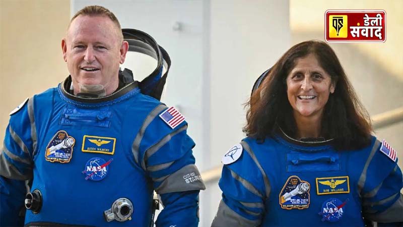 NASA Astronauts Sunita Williams and Butch Wilmore