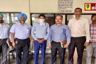 Vigilance caught constable for taking bribe of Rs. 49800