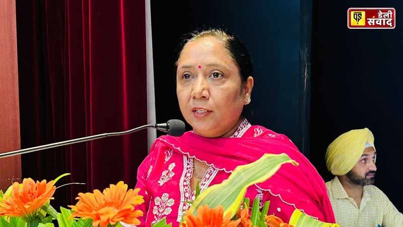 Social Security, Women and Child Development Minister, Dr. Baljit Kaur