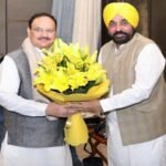 Chief Minister Mann meets JP Nadda