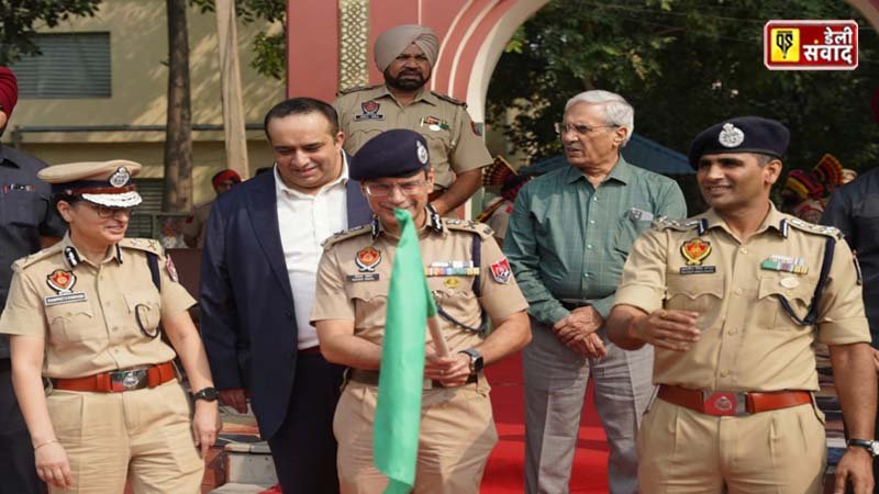 DGP Gaurav Yadav flagged off 14 PCR vans, vowed to make Ludhiana a safe city