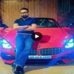 Ruhaan khan With BMW Car