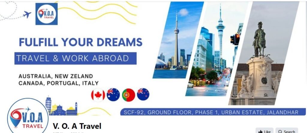 VOA Travel Agent Jalandhar Punjab