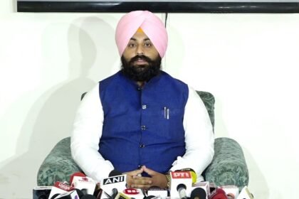 Punjab Information and Public Relations and School Education Minister Harjot Singh Bains