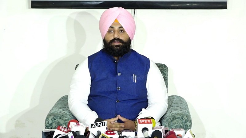 Punjab Information and Public Relations and School Education Minister Harjot Singh Bains