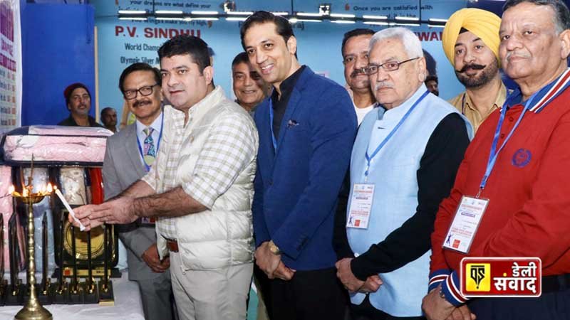 CP Sharma Inaugurates Punjab State Senior Badminton Championship