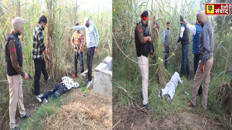 Encounter between police and gangsters in Jalandhar early in the morning