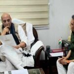 MP Sanjeev Arora met Defense Minister Rajnath Singh