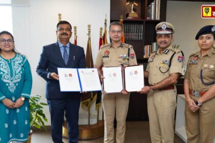 Punjab Police signs MoU with National Defence University, Gujarat to enhance skills of policemen