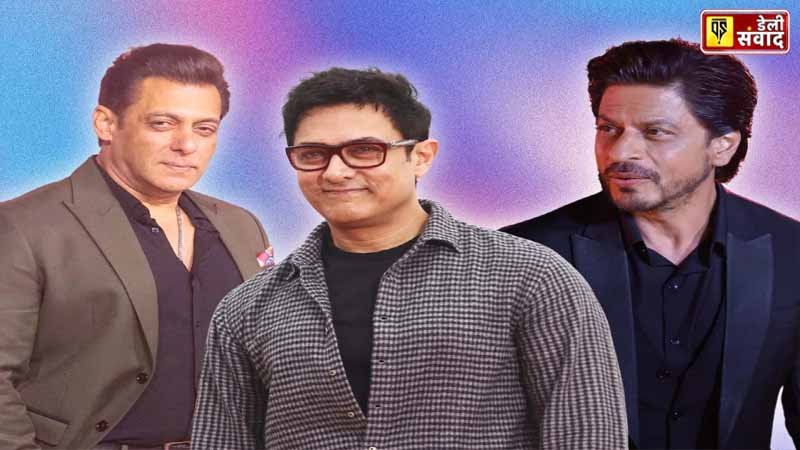 Salman Khan, Aamir Khan, Shahrukh Khan