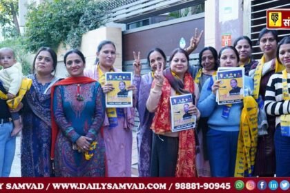 AAP's election campaign in ward-80 got the leadership of women power