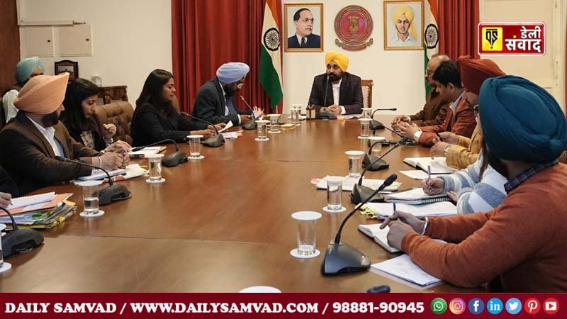 CM Mann approves to organize a series of programs dedicated to the martyrdom day of Shri Guru Teg Bahadur Ji