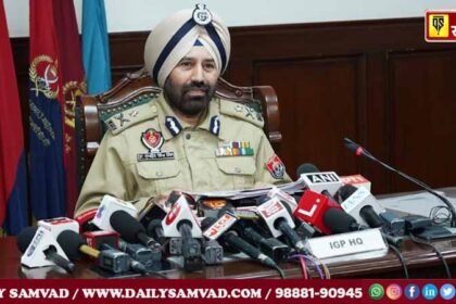 Inspector General of Police (IGP) Headquarters Dr Sukhchain Singh Gill