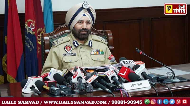 Inspector General of Police (IGP) Headquarters Dr Sukhchain Singh Gill
