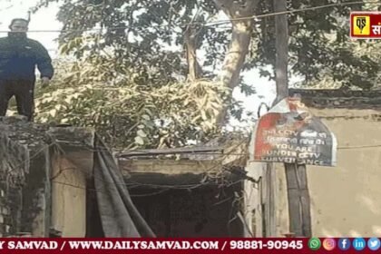 Ghania's Bangar police station in Gurdaspur district, where the hand grenade was thrown.