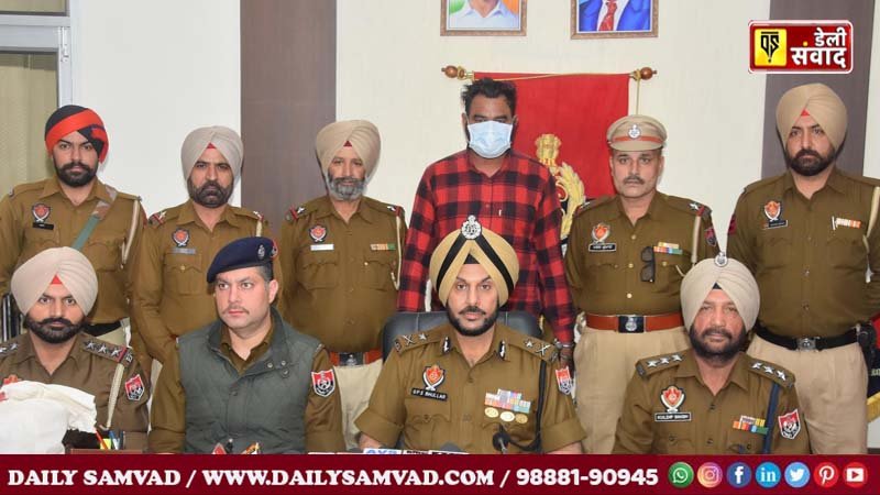 Punjab police recovers 5.1 kg heroin, 1 person arrested