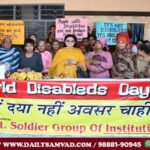 St. Soldier Group of Institutions celebrated World Disability Day.