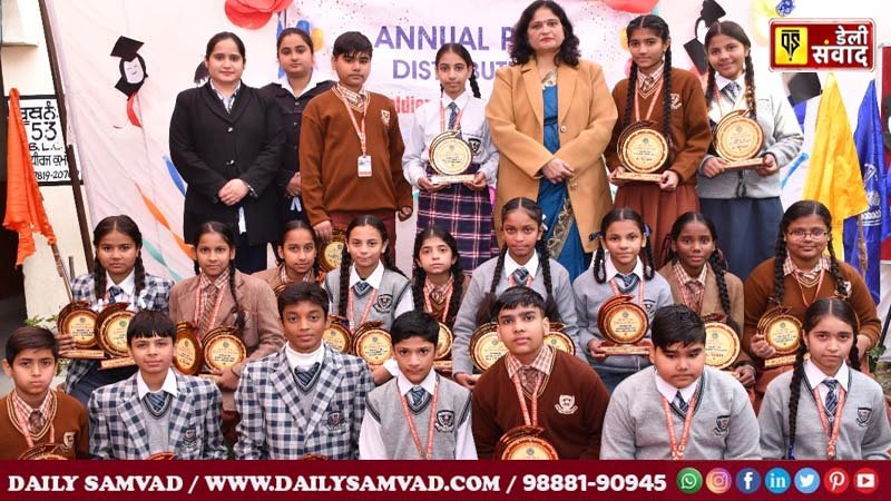 St. Soldier Divine Public School celebrated Annual Prize Distribution Ceremony