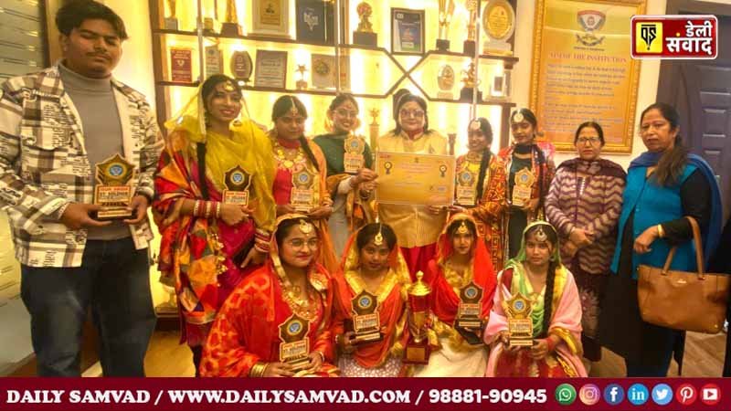 Students of Saint Soldier College Danishmanda brought glory to the group