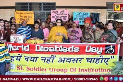 St. Soldier Group of Institutions celebrated World Disability Day.